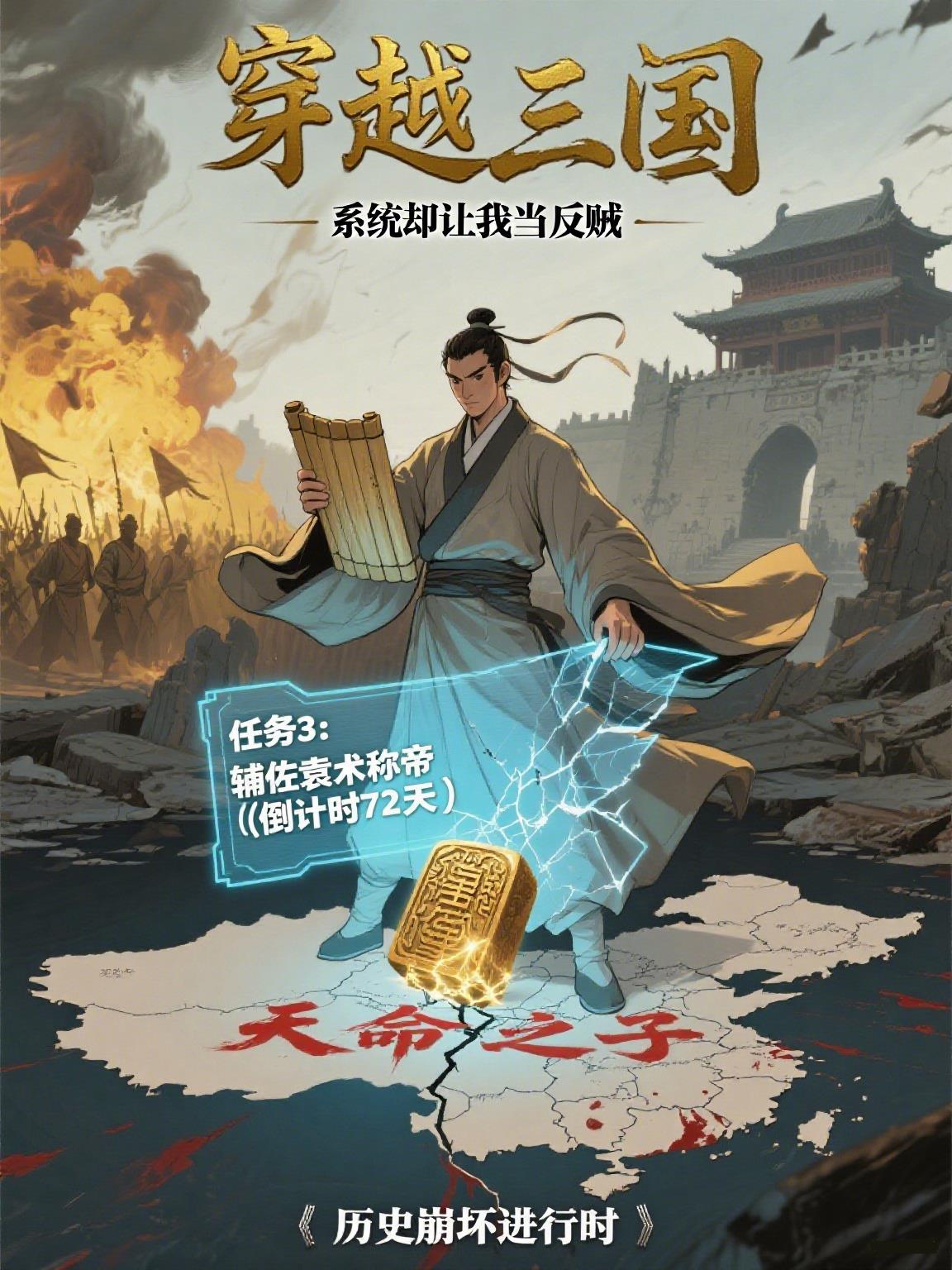 系统穿越三国短剧