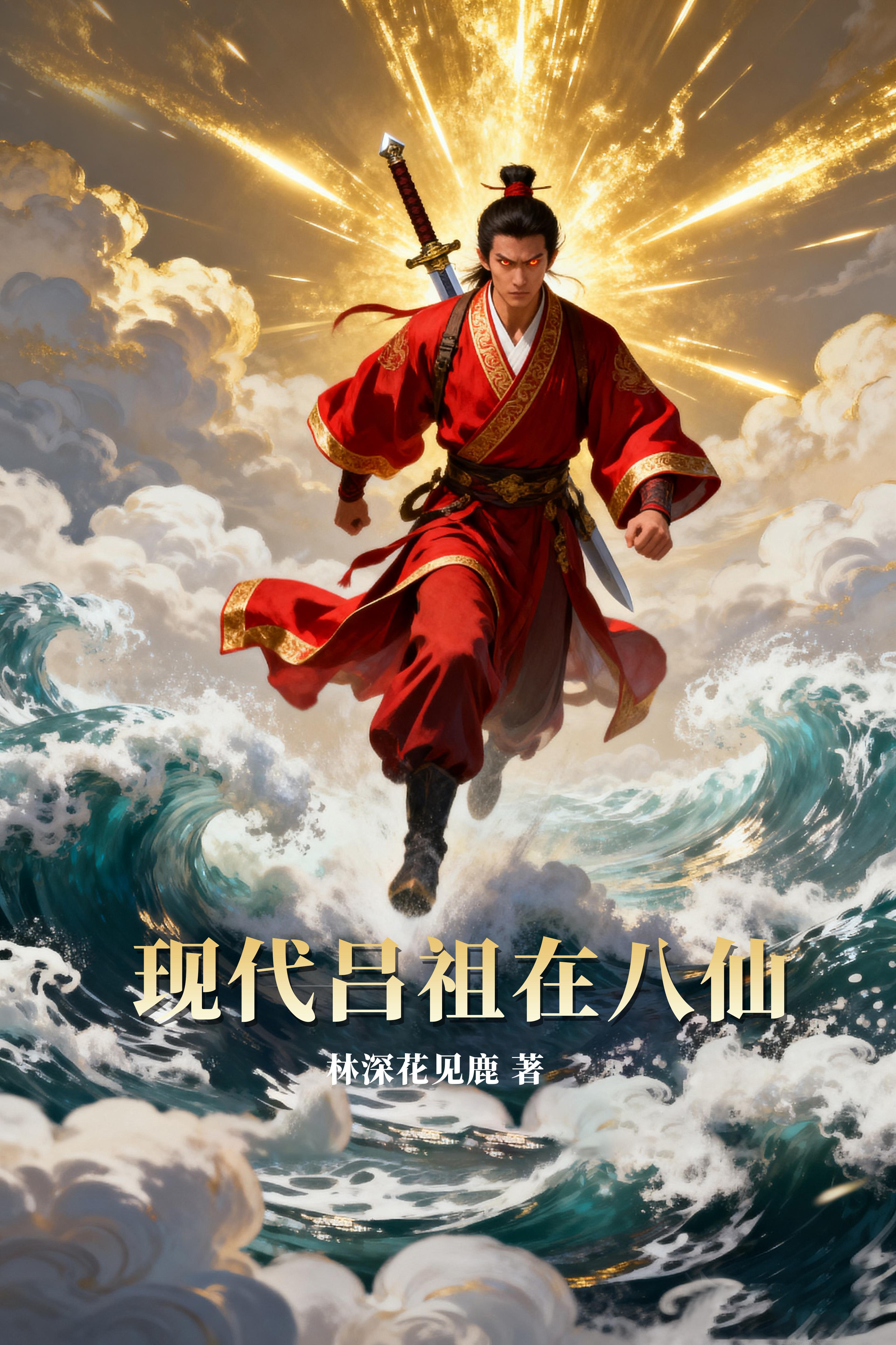 吕祖八仙吕洞宾像